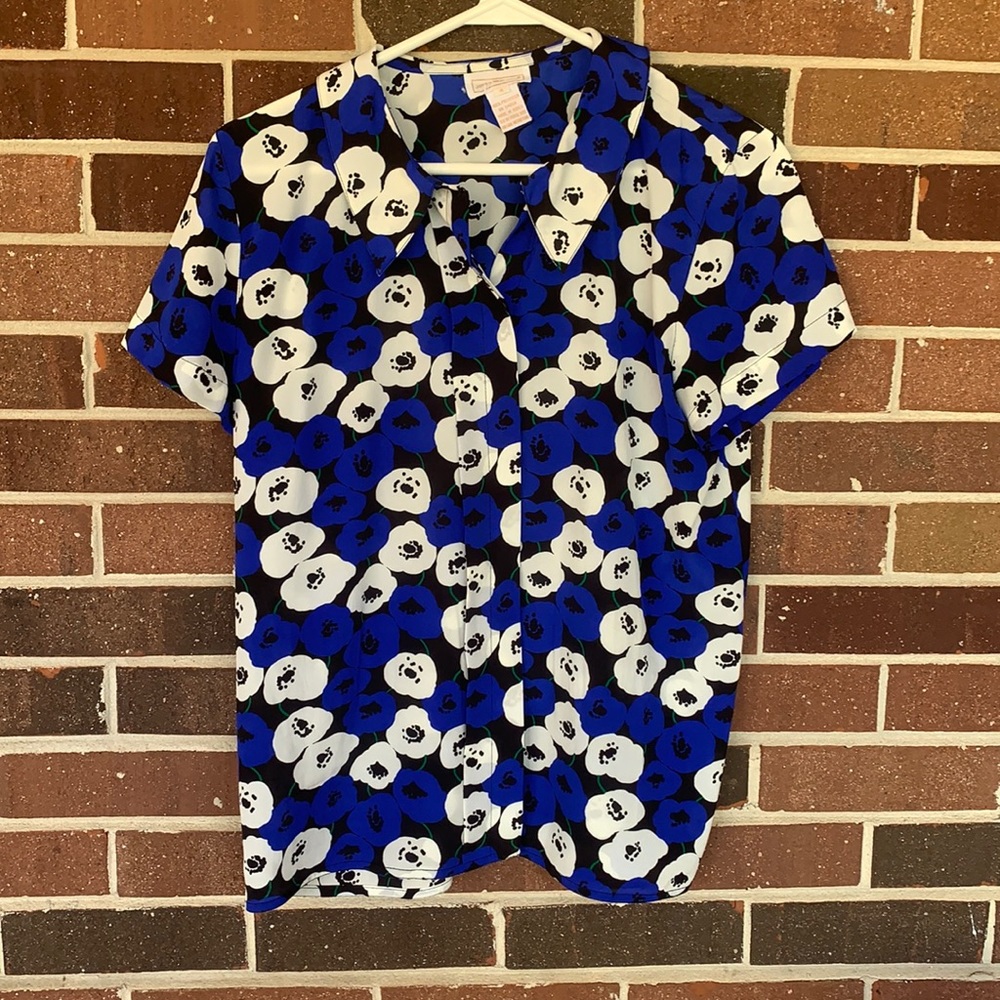 Vintage Jones New York Floral Blouse